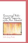 Summarized Bible : Complete Summary of the New Testament - Book