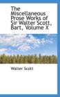 The Miscellaneous Prose Works of Sir Walter Scott, Bart, Volume X - Book