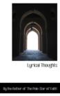 Lyrical Thoughts - Book