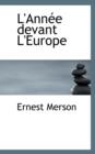L'Ann E Devant L'Europe - Book