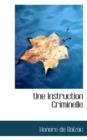 Une Instruction Criminelle - Book