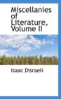 Miscellanies of Literature, Volume II - Book