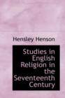 Studies in English Religion in the Seventeenth Century - Book