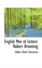 English Men of Letters : Robert Browning - Book