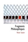 Fragments Philosophiques - Book