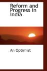 Reform and Progress in India - Book