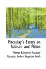 Macaulay's Essays on Addison and Milton - Book