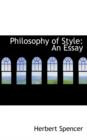 Philosophy of Style : An Essay - Book
