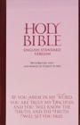 ESV Bonded Leather Bible - Book