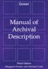 Manual of Archival Description - Book