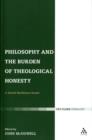 Philosophy and the Burden of Theological Honesty : A Donald MacKinnon Reader - Book