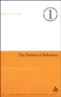 Psalms of Solomon : A Critical Edition of the Greek Text - Book