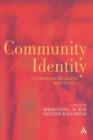 Community Identity : Dynamics of Religion in Context - Book