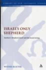 Israel's Only Shepherd : Matthew's Shepherd Motif and His Social Setting - Book