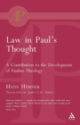 Law in Paul's Thought - Book
