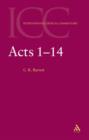 Acts : Volume 1: 1-14 - Book