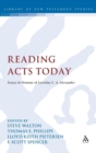 Reading Acts Today - Book