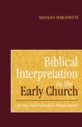 Biblical Interpretation in the Early Church : An Historical Introduction to Patristic Exegesis - Book