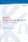 Paul's Financial Policy : A Socio-Theological Approach - eBook