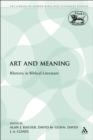 Art and Meaning : Rhetoric in Biblical Literature - eBook