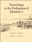 Proceedings in the Parliaments of Elizabeth I, Vol. 2 1585-1589 - eBook