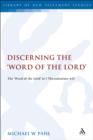 Discerning the "Word of the Lord" : The Word of the Lord" in 1 Thessalonians 4:1 - eBook