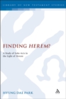 Finding Herem? : A Study of Luke-Acts in the Light of Herem - eBook