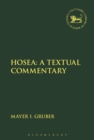 Hosea: A Textual Commentary - Book