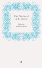 The Diaries of A. L. Rowse - Book