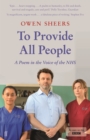 To Provide All People : A Poem in the Voice of the NHS - Book