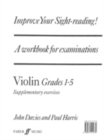 Sight Reading Supplement For Violin - Book
