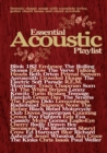 Essential Acoustic Playlist - Book