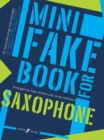 Mini Fake Book For Saxophone - Book