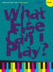 What Else Can I Play? Jazz & Blues Piano Grades 1-3 - Book