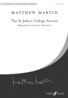 The St John's College Service : (Magnificant and Nune Dimittis) - Book