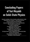 Concluding Papers of Yuri Mnyukh on Solid-State Physics - Book