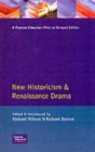 New Historicism and Renaissance Drama - Book