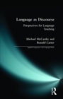 Language as Discourse : Perspectives for Language Teaching - Book