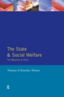 State and Social Welfare, The : The Objectives of Policy - Book