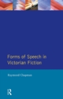 Forms of Speech in Victorian Fiction - Book