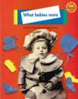 What Babies Wore Non Fiction 1 - Book