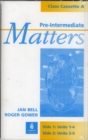 Pre-Intermediate Matters Class Cassette Set - Book