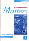 Pre-Intermediate Matters Workbook With Key - Book