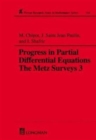 Progress in Partial Differential Equations : The Metz Surveys 3 - Book