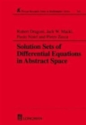 Solution Sets of Differential Equations in Abstract Spaces - Book