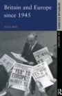 Britain and Europe since 1945 - Book