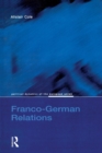 Franco-German Relations - Book