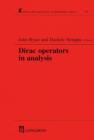 Dirac Operators in Analysis - Book