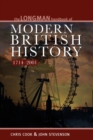 Longman Handbook to Modern British History 1714 - 2001 - Book