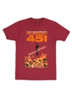 Fahrenheit 451 Unisex T-Shirt Medium - Book